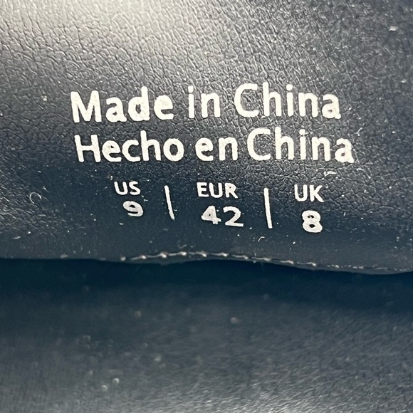 Call It Spring Black Embellished Almond Toe Loafers Size 9 Women’s - Picture 4 of 9